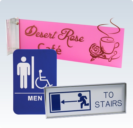 Signs and Holders