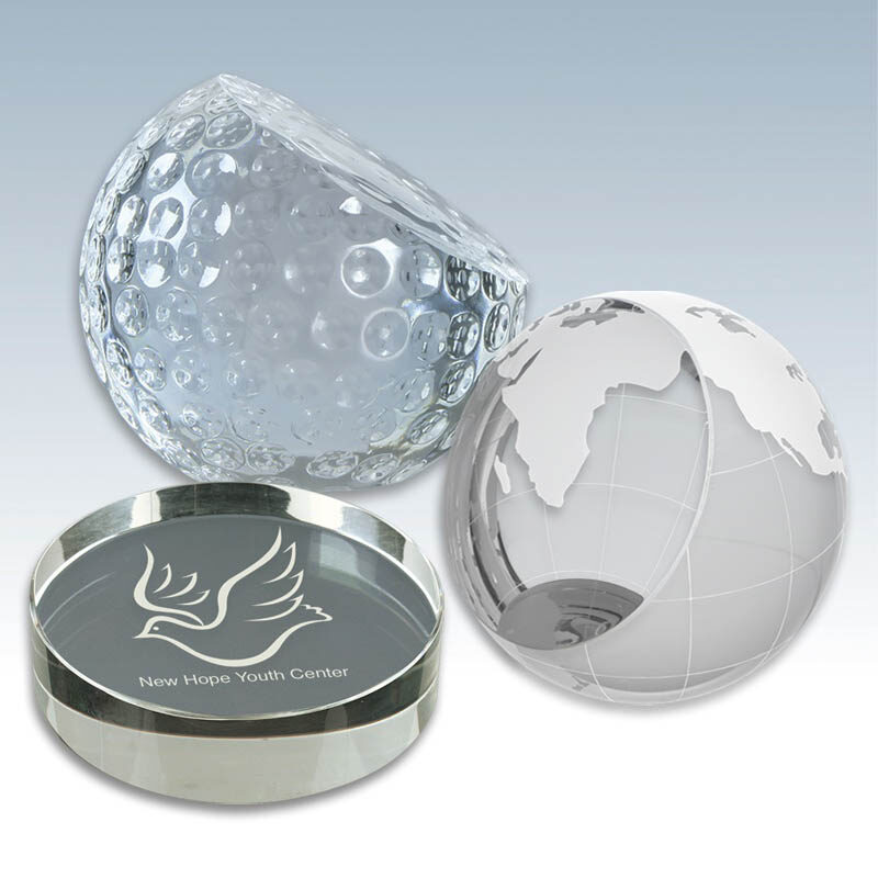 Crystal Paperweights