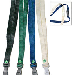 100% Bamboo Lanyard w/ Safety Breakaway