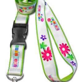 Dye-Sublimated Double-Layered Lanyard