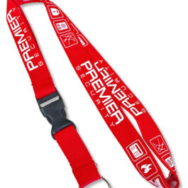 Economy Flat Polyester Lanyard