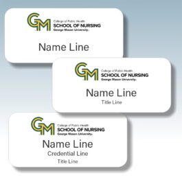 George Mason School of Nursing Name Tags