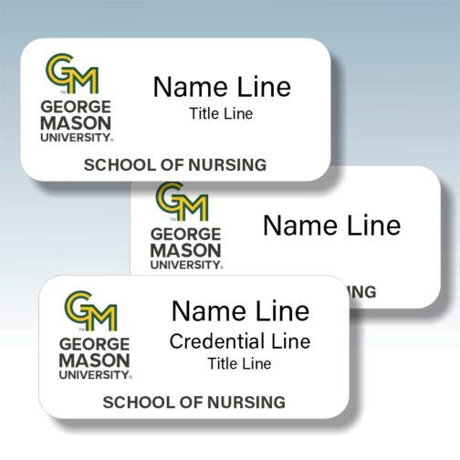 George Mason School of Nursing Name Tags