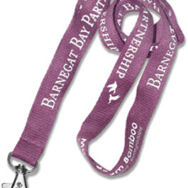 Recycled PET or Bamboo Lanyard