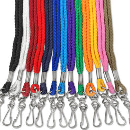 Round Lanyard w/ Swivel Hook