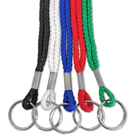 Round Lanyard w/ Split Ring