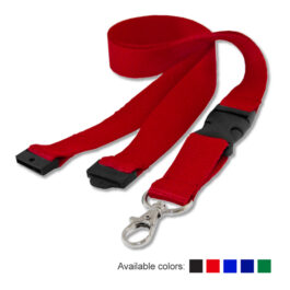 Heavy-Duty Lanyard w/ Safety Breakaway & Release Buckle