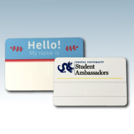 Sublimated Blank Name Tags (Logo with No Names)