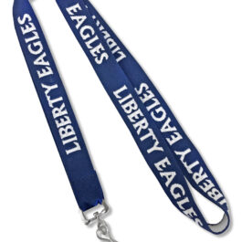 Text Only Woven-In Lanyard