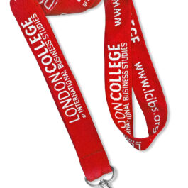 Wide Double Sided Woven-In Lanyard