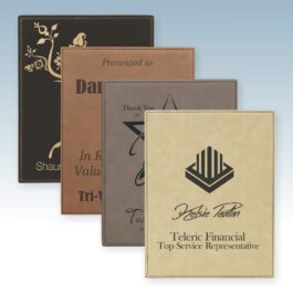 Leatherette Plaques