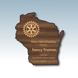 Wisconsin State Plaque