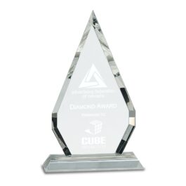 Arrow Point Crystal Award