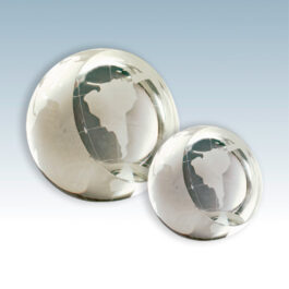 Clipped Globe Paperweight