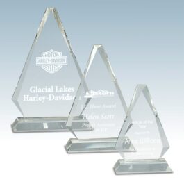 Clipped Point Crystal Award