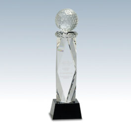 Crystal Golf Ball Column Award