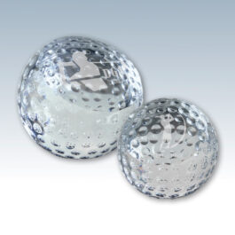 Crystal Golf Ball Paperweight