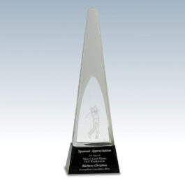 Crystal Golf Spire Award