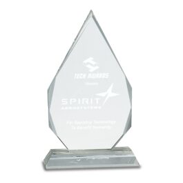 Diamond Facet Crystal Award