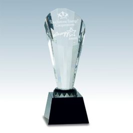 Facet Rising Spire Crystal Award