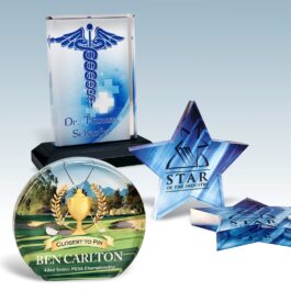 Full Color Sublimation Acrylic Awards