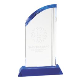 Linear Accent Arch Crystal Award