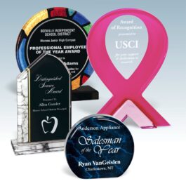 Painted Acrylic Awards