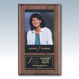 Recognition Pocket Photo Plaque with Plate