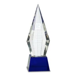 Spear Point Crystal Award