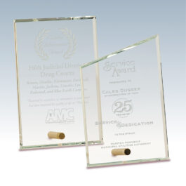 Brass Pin Glass Awards