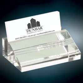 Crystal Business Card Holder