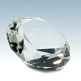 Crystal Diamond Paperweight