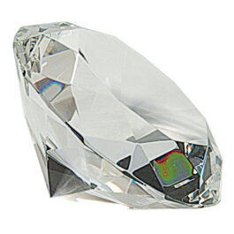 Crystal Diamond Paperweight