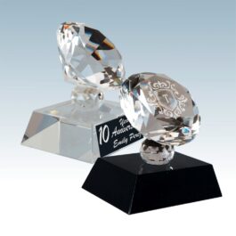 Crystal Diamond with Base