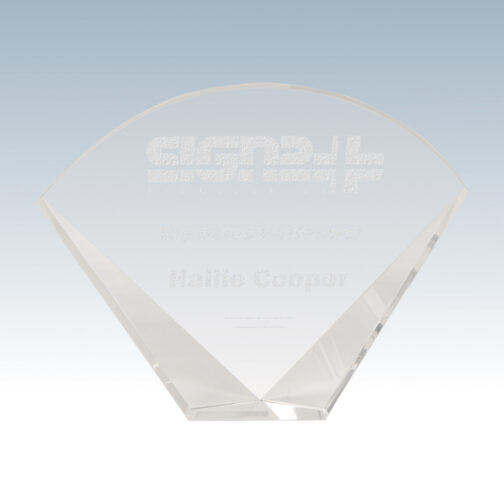 Crystal Facet Fan Award