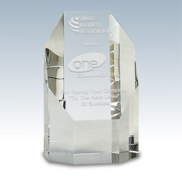 Crystal Octagon Tower Award