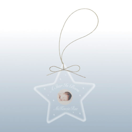 Crystal Star Ornament