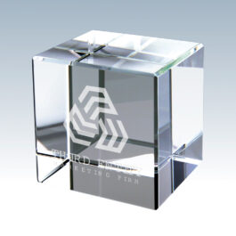 Crystal Straight Cube Award