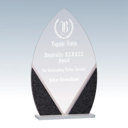 Designer Oval Glass Award