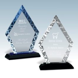 Diamond Accent Glass Award