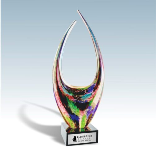 Glistening Horns Art Glass Award