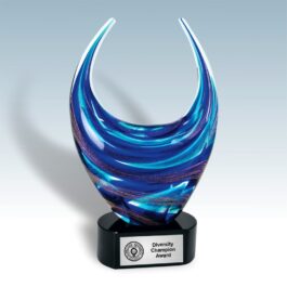 Oceanic Horns Art Glass Award