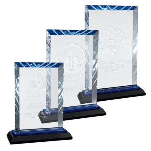 Rectangle Accent Glass Award - Image 3