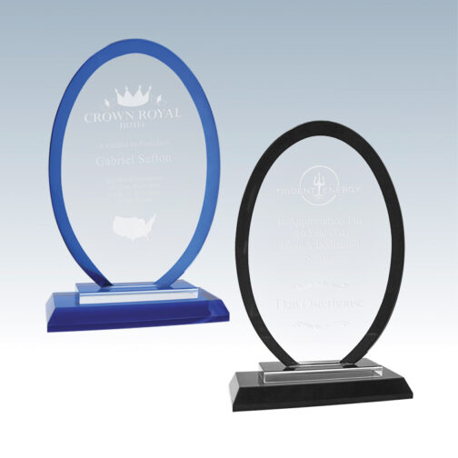 Regal Glass Oval Award