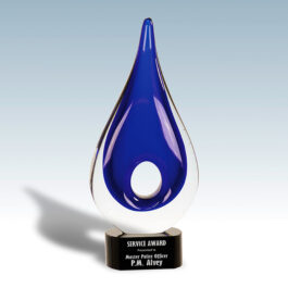 Teardrop Art Glass Awards