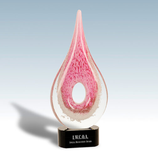 Teardrop Art Glass Awards - Image 3