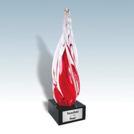 Torch Flame Art Glass Award