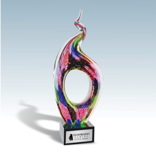 Twisting Scale Art Glass Award