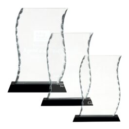 Wave Facet Glass Award