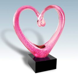 Winding Heart Art Glass Award